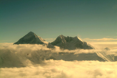 DSCF0103-1 Nepal, Mount Everest und Lhotse